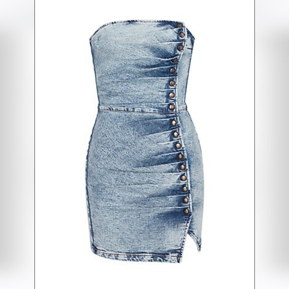 Retrofete Megh Denim Dress